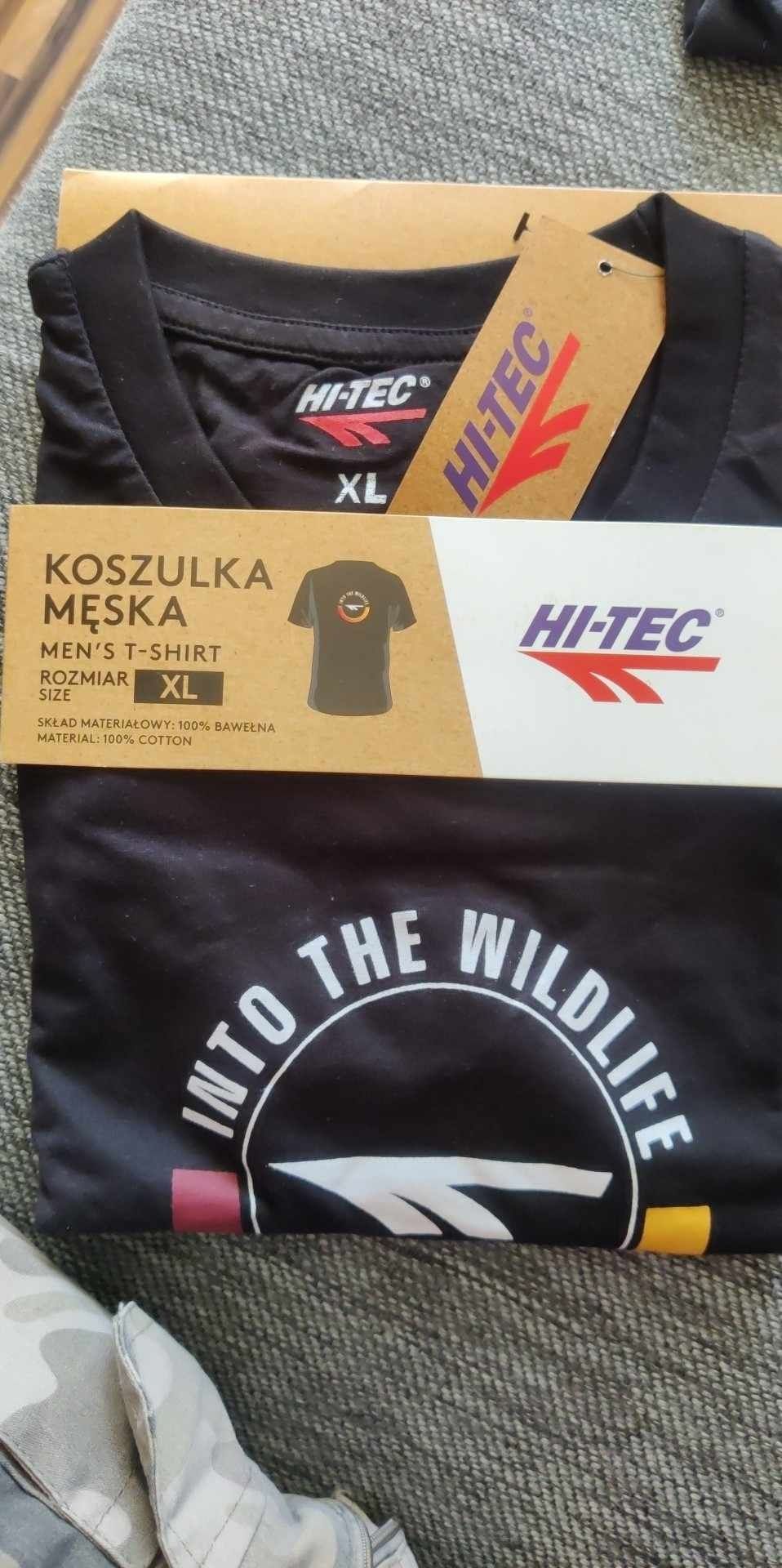 Koszulka męska Hi-Tec 100% bawełna