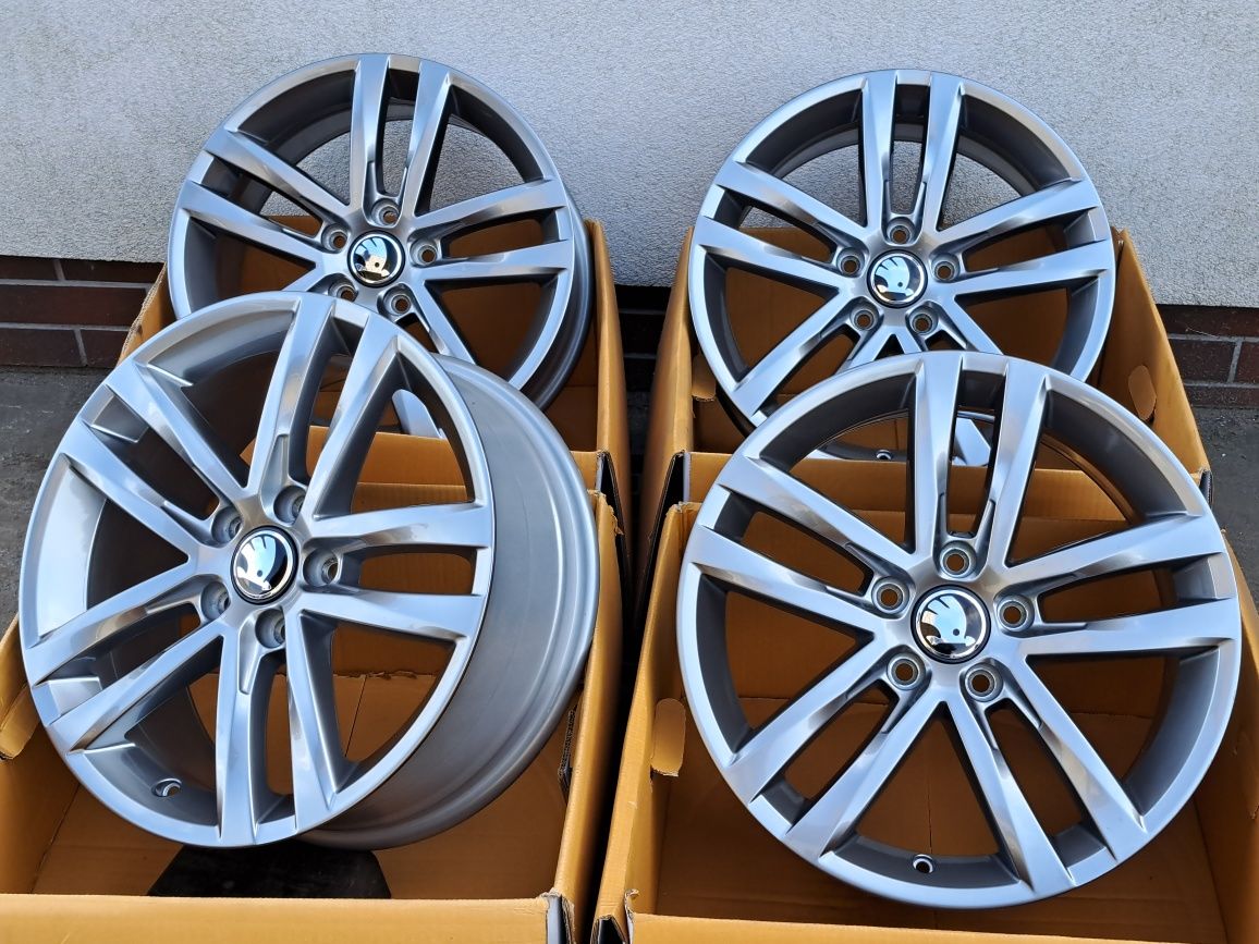 ALUFELGI NOWE Skoda 17 5x112 Yeti Kodiaq Superb Octavia Karoq #4
