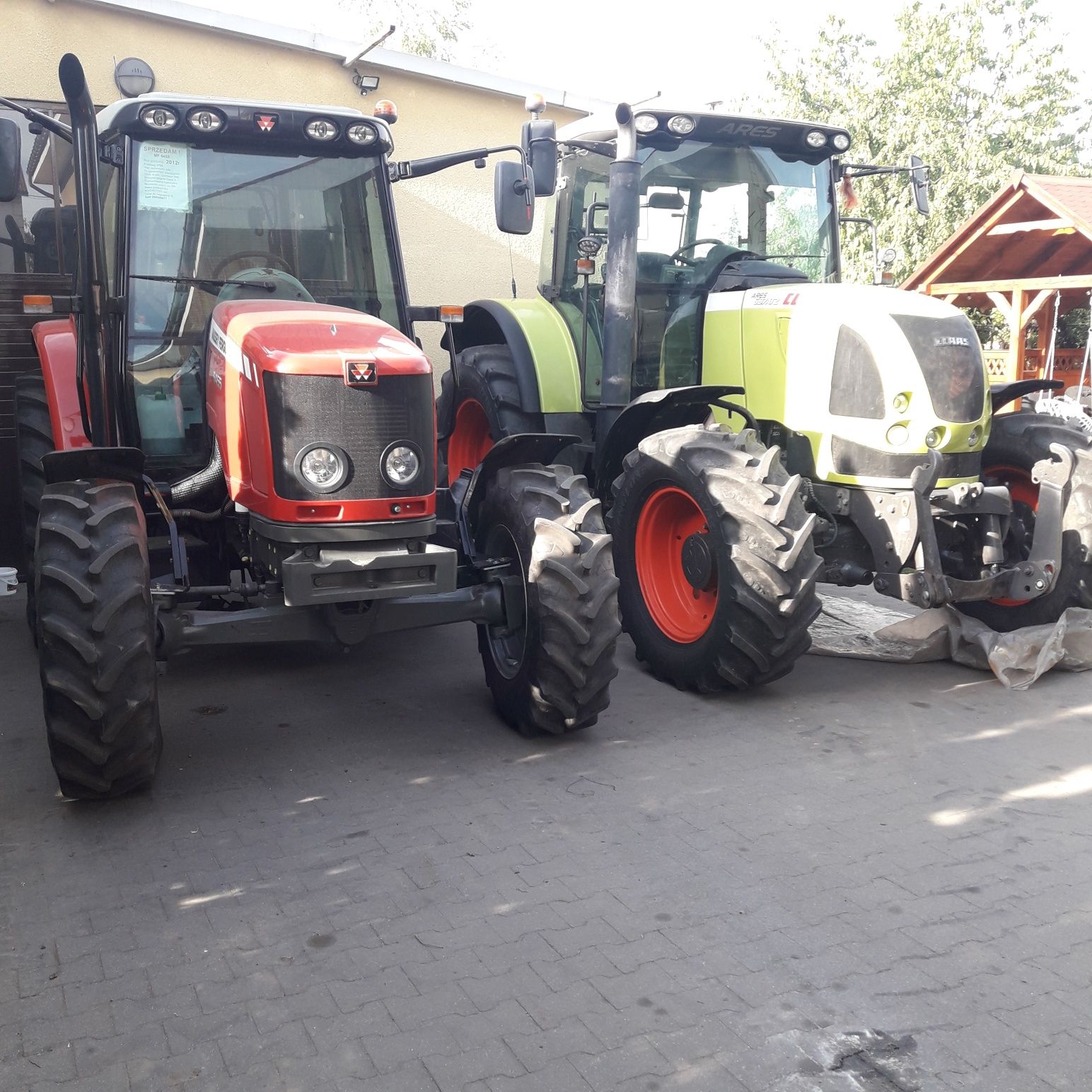 Naprawa ciągników Massey ferguson Renault Claas hydroakumulator CZĘŚCI