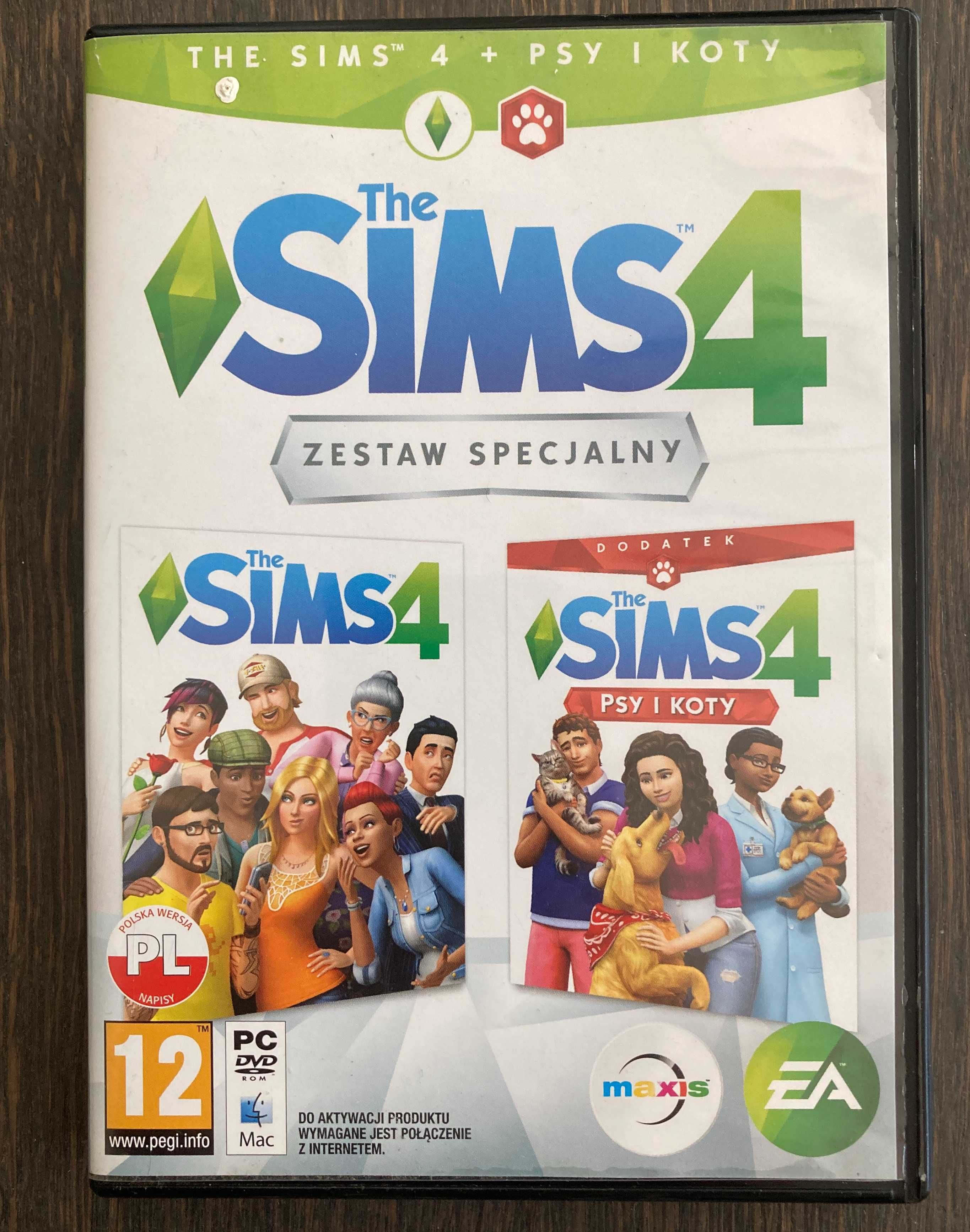 Sims 4 + Psy i koty - zestaw specjalny