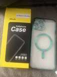 Etui obudowa klapka zielony iphone 13pro max