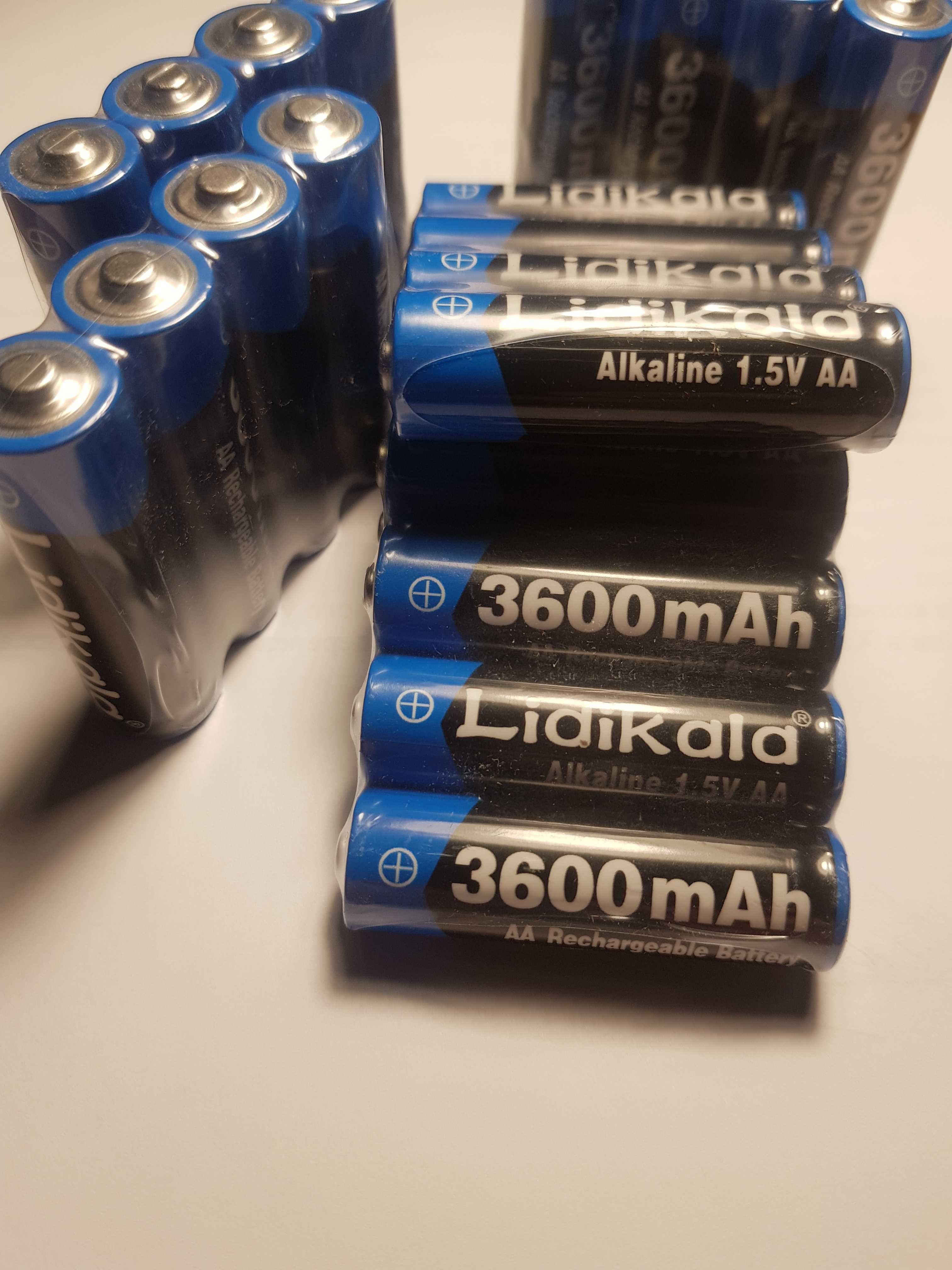 Щелочная аккумуляторная батарея 1.5 V 3600 mAh Тип(размер)-АА Lidikala