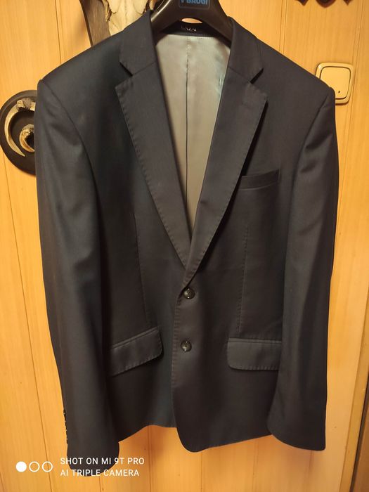 Marynarka (garnitur) Lazar 176/104 Granatowa