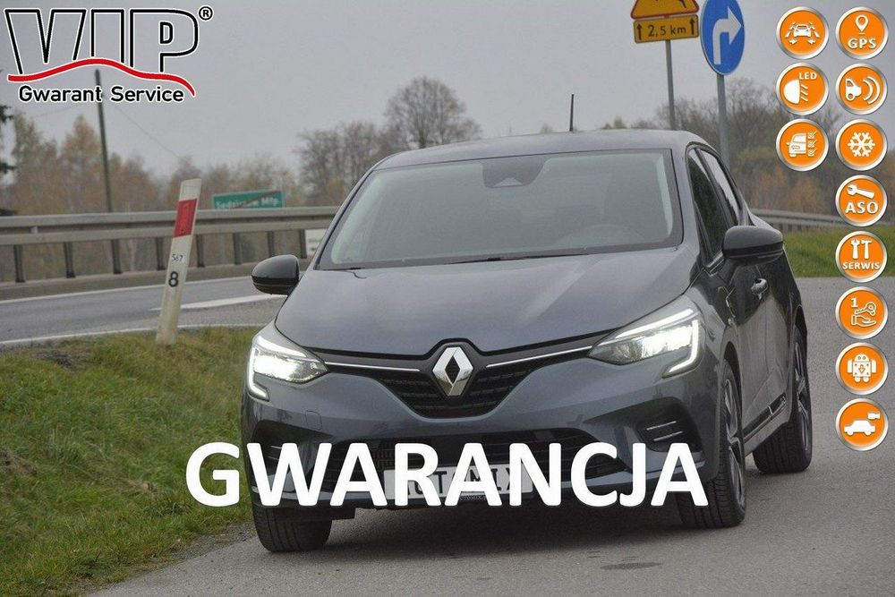 Renault Clio 1.0 TCe navi kamera cofania full led Android Auto Car Play gwarancja