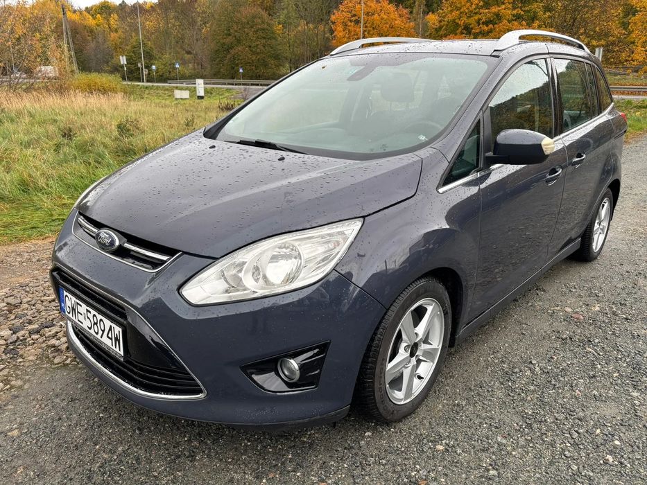 Ford Grand C-MAX 7-Osobowy Titanium Przebieg 131tyś km Super Stan