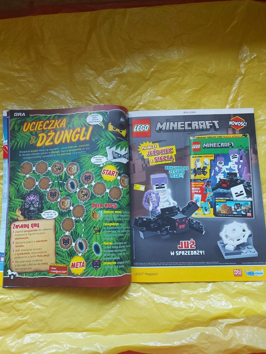 Czasopismo dziecięce Ninjago Lego 2023 rok
