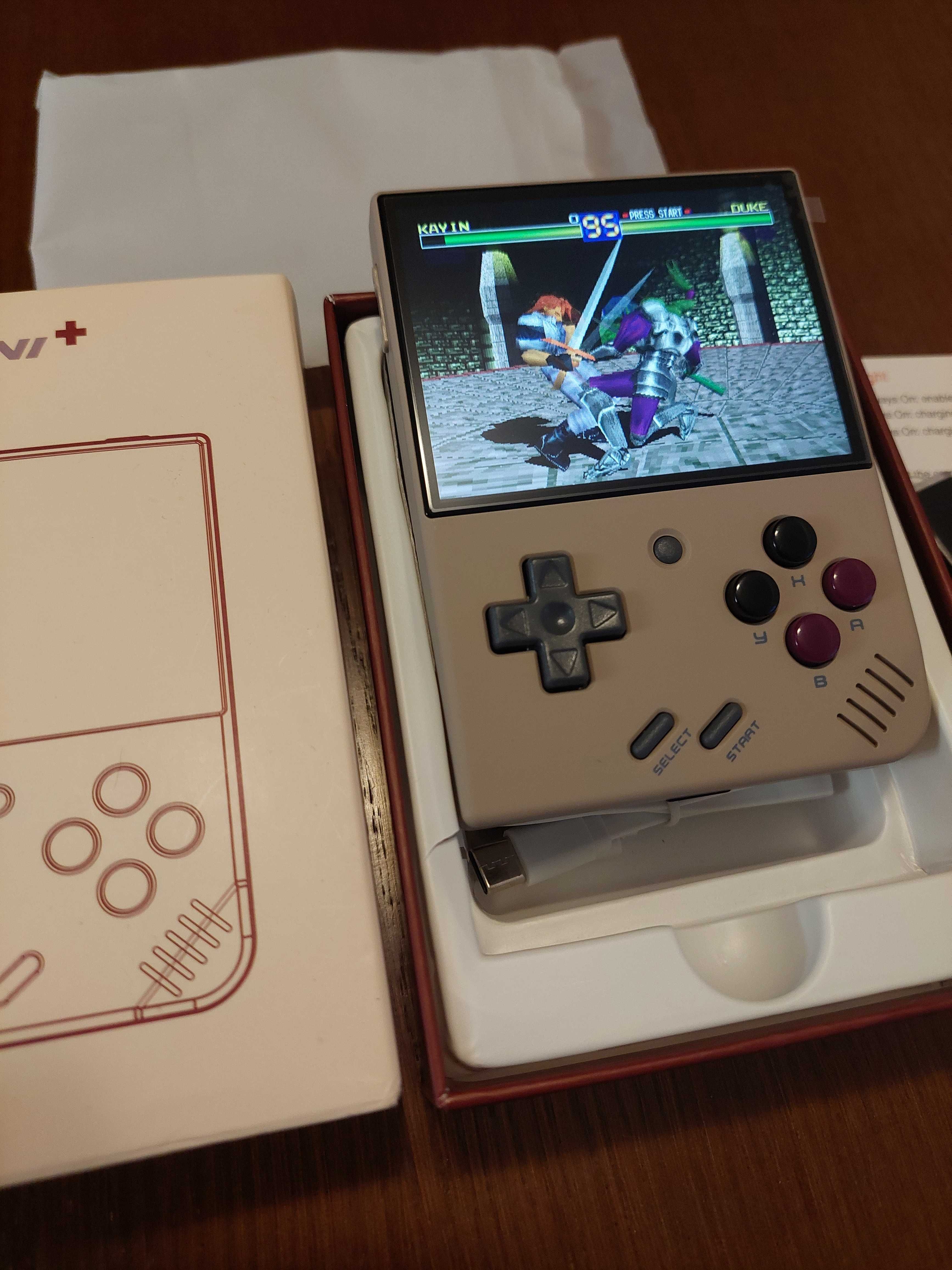 NOWA Konsola Retro Miyoo Mini Plus - Kolor Retro Gray!