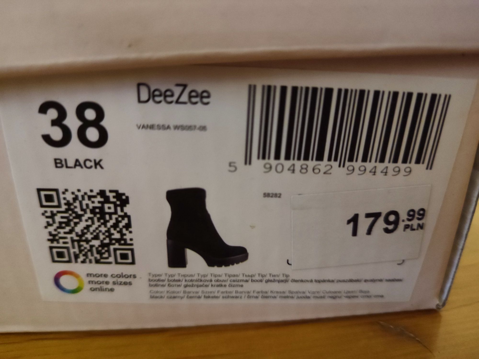 Kozaki DeeZee nowe z metką