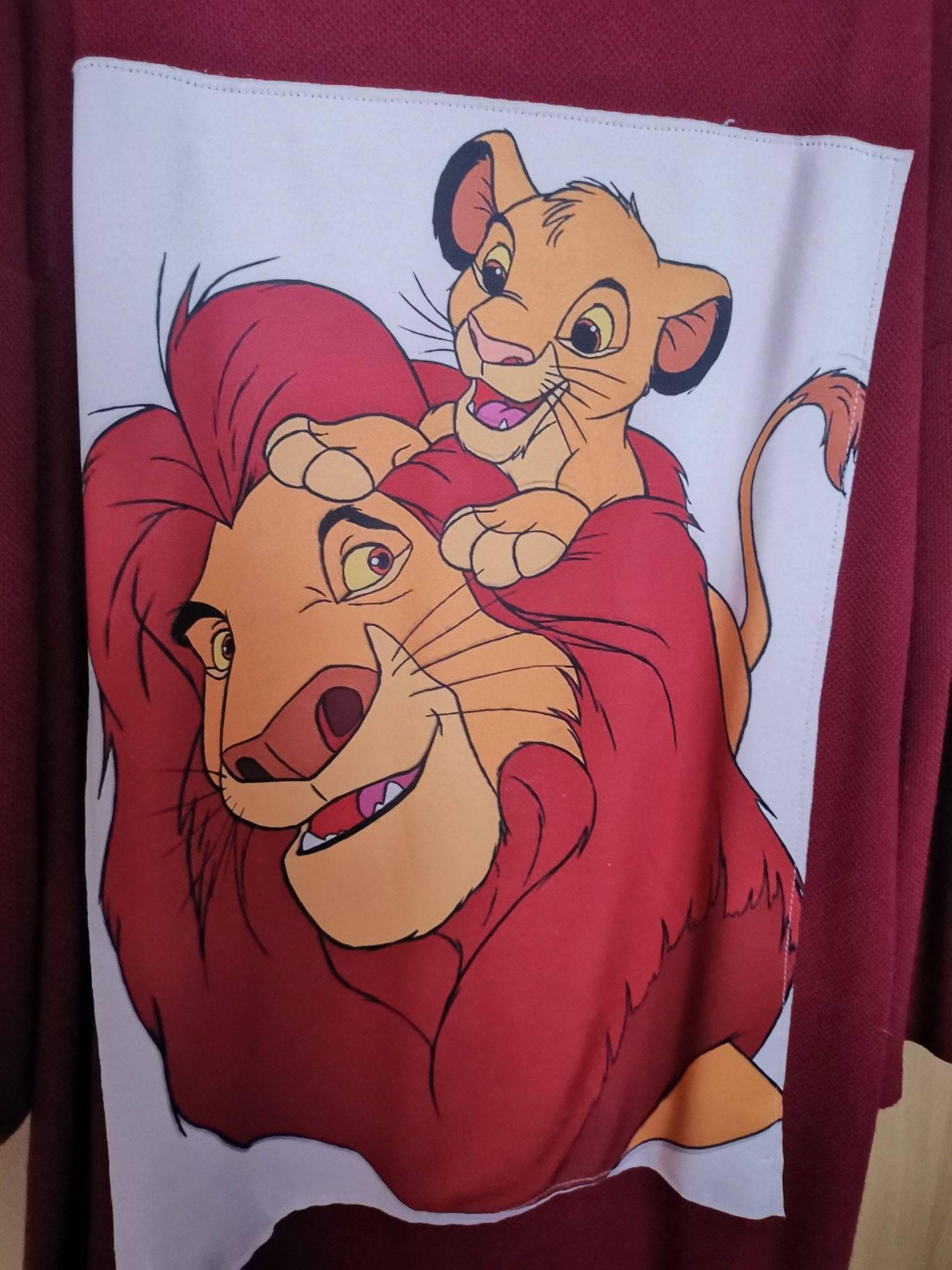 Tunika król lew simba mufasa xxl oversize bluzka sukienka