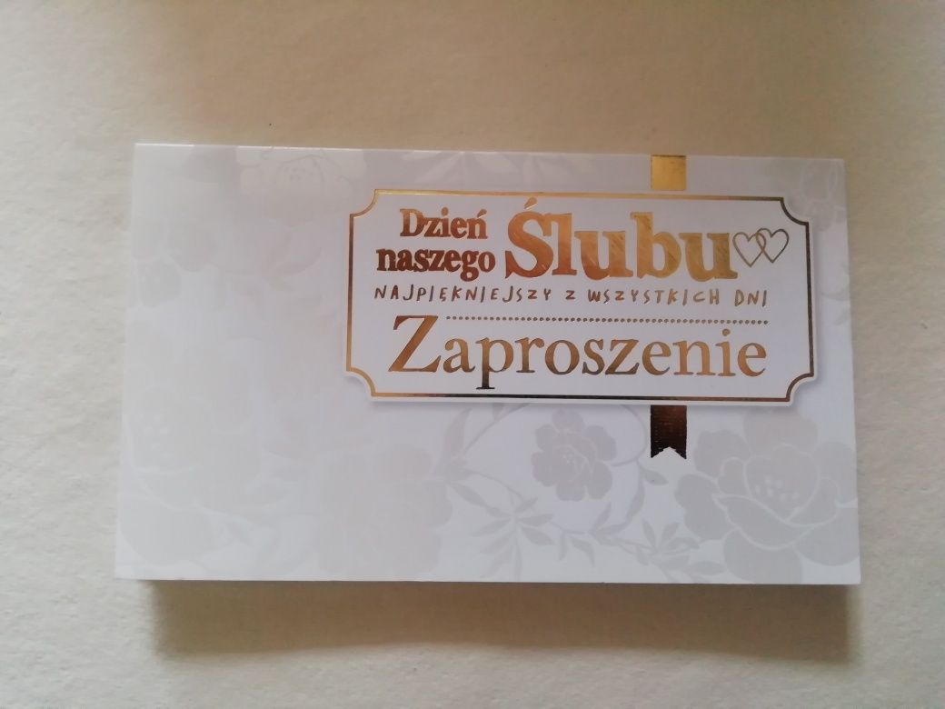 Zaproszenia ślubne mix nowe