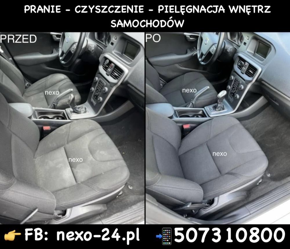 PRANIE tapicerki meblowej, samochodowej. Cieszyn, Wisła, Skoczów