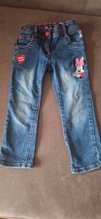 Spodnie jeansowe 98 Disney
