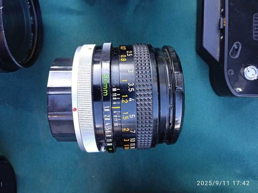 Aparat Canon AE1 Program + obiektywy