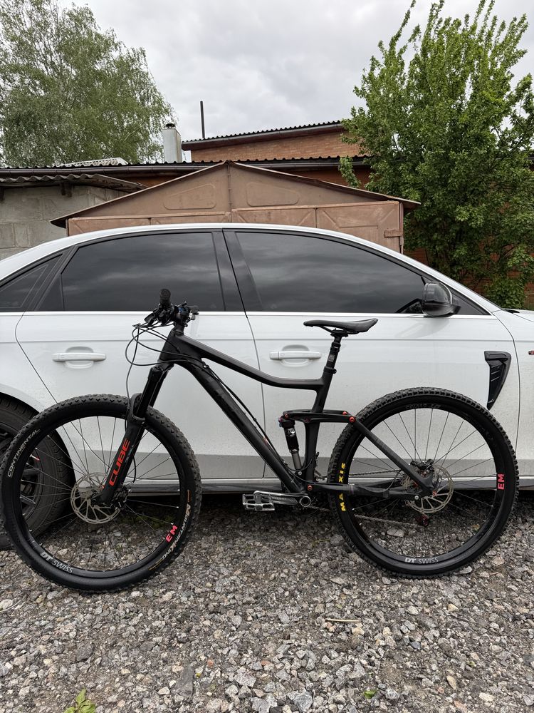 Велосипед cube carbon