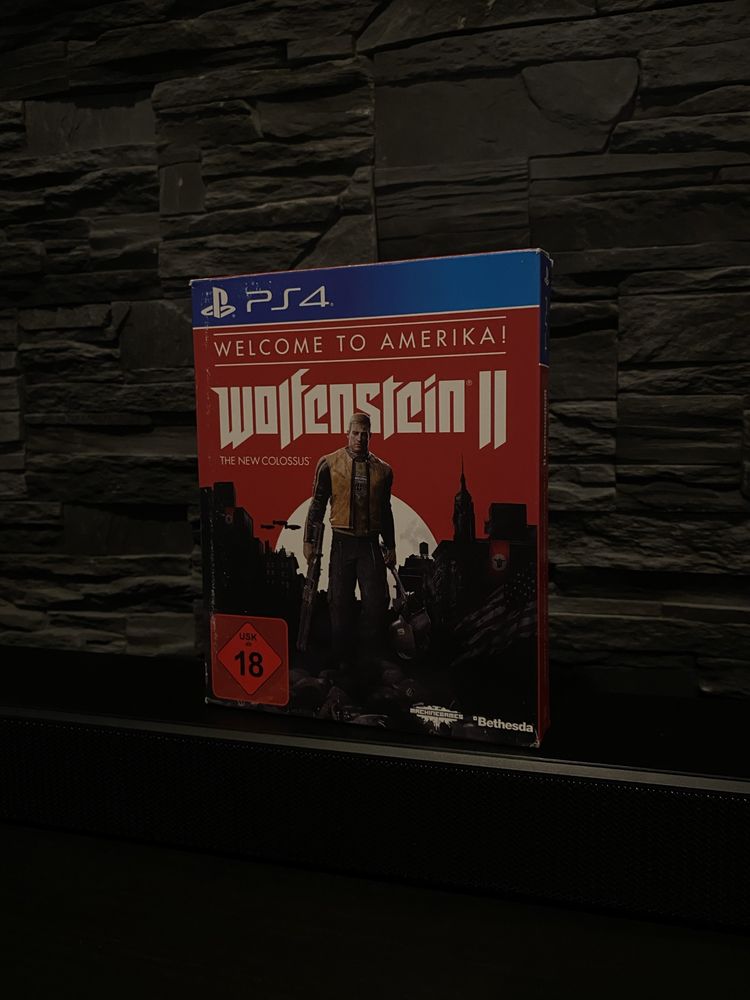 Wolfenstein the new colossus II 2 welcome to amerika / ps4 / ps5