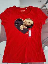 T-shirt Guess vermelha