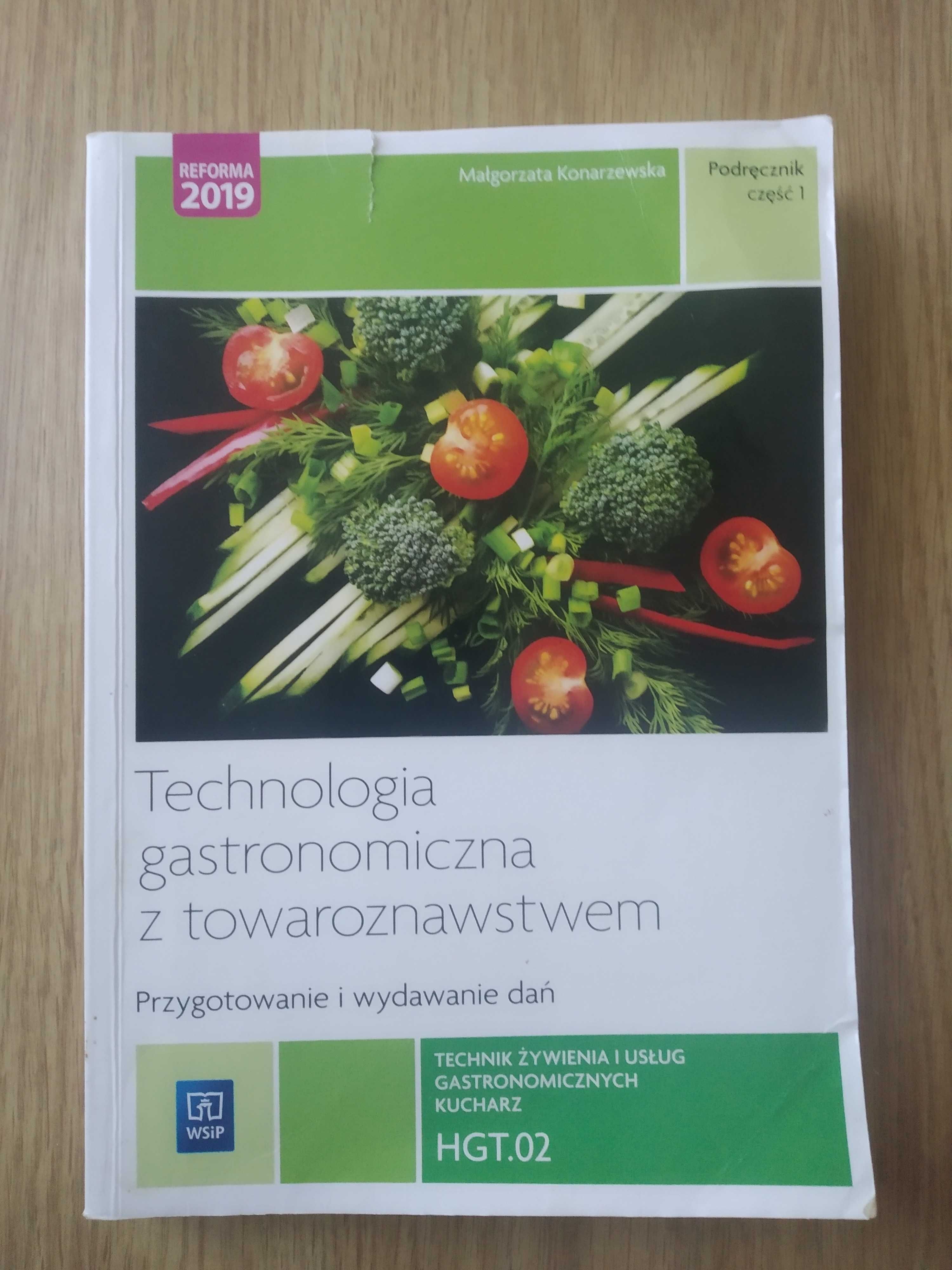 WSiP "technologia gastronomiczna z towarzystwem" podręcznik dla klas 1