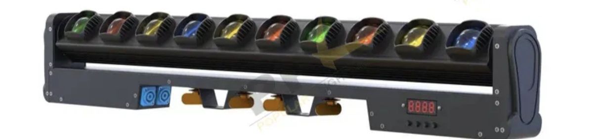 Ruchoma listwa ledbar 10×15W