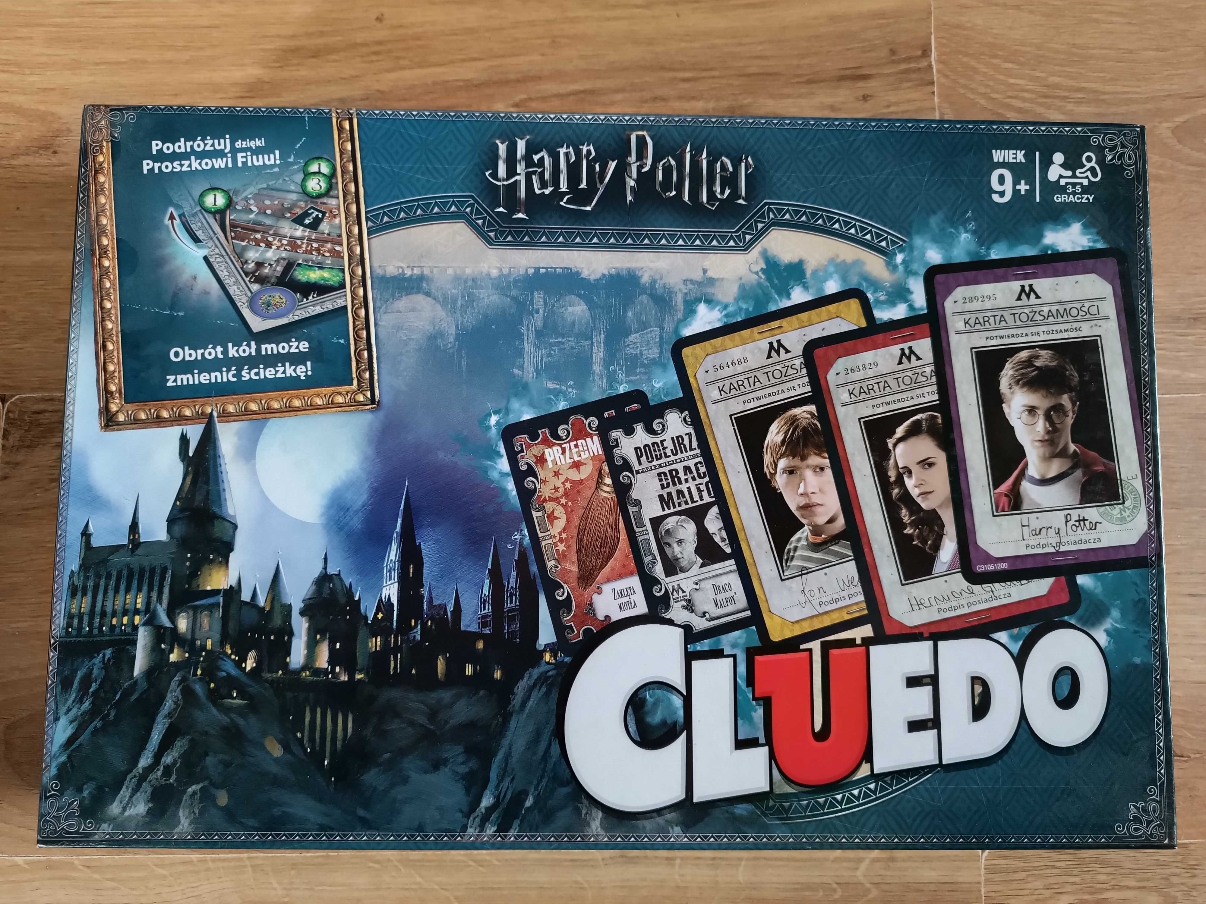 Cluedo Harry Potter gra planszowa Nowa