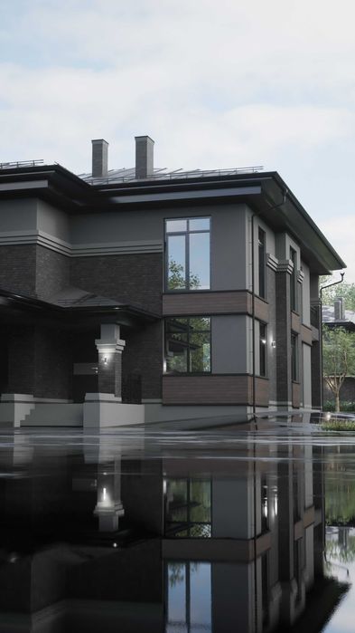 Архітектор. Проєкт будинку.