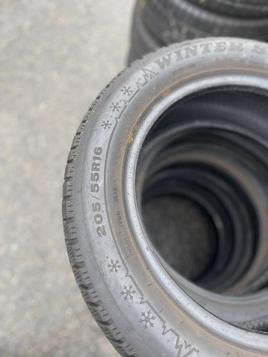 Шини б/у 205/55 r16 Dunlop 7,8 мм залишок