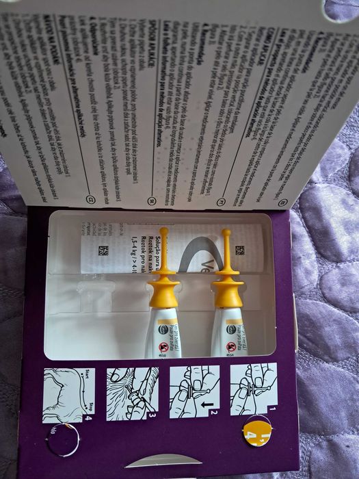 Desparasitante Vectra 3 D 1,5-4kg