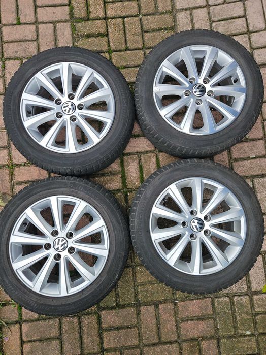 Komplet kół zimowych VW Touran 502/55/R16 ET50 (Blizzak LM005)