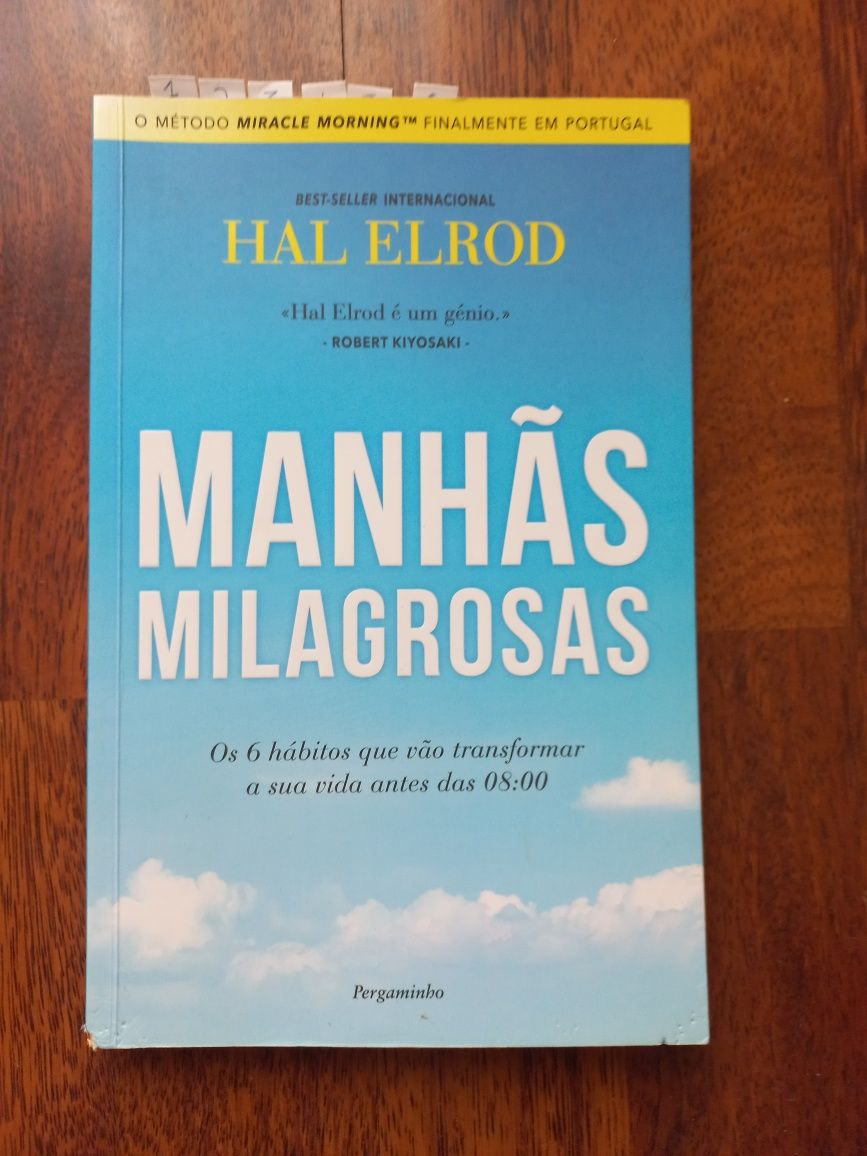 Vendo livro: As manhãs milagrosas