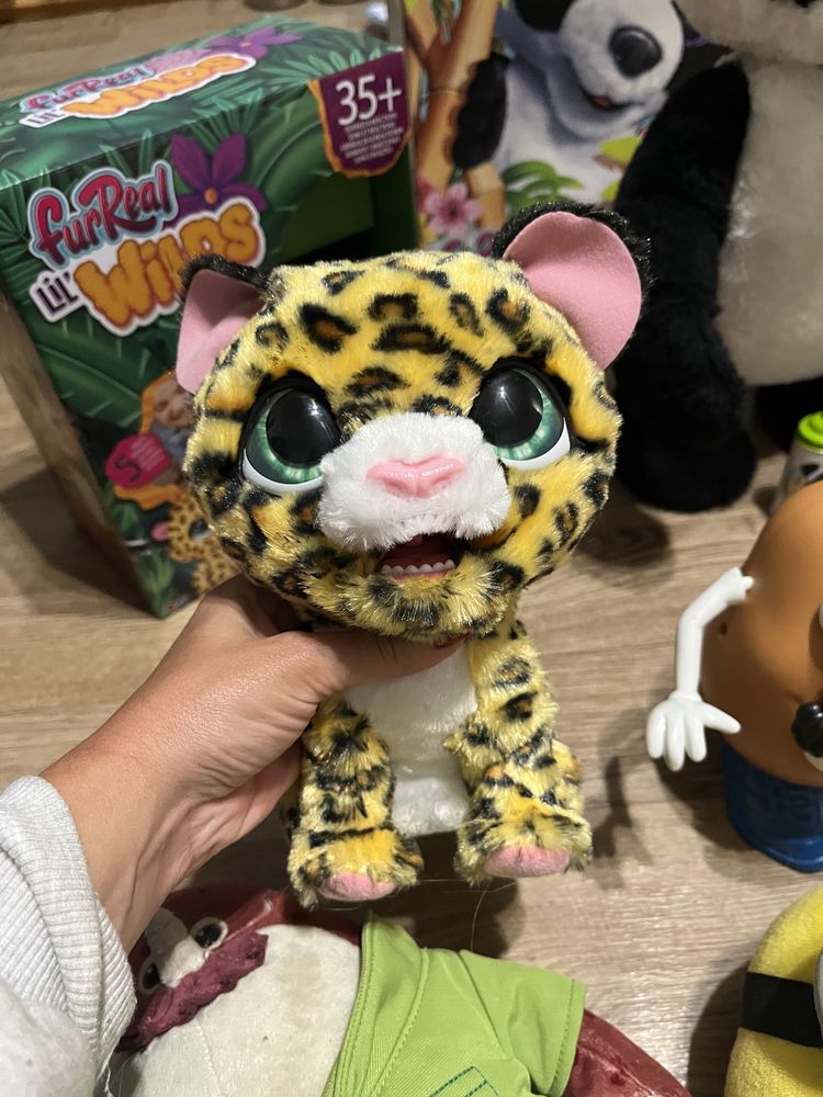Игрушка интерактивная Hasbro Fur Real Lil Wild Leopard Lolly