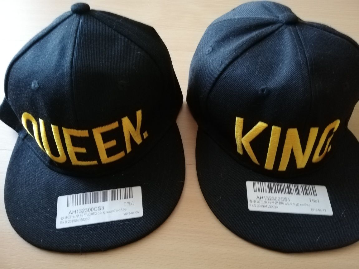 Cap's / chapéu / boné King & Queen