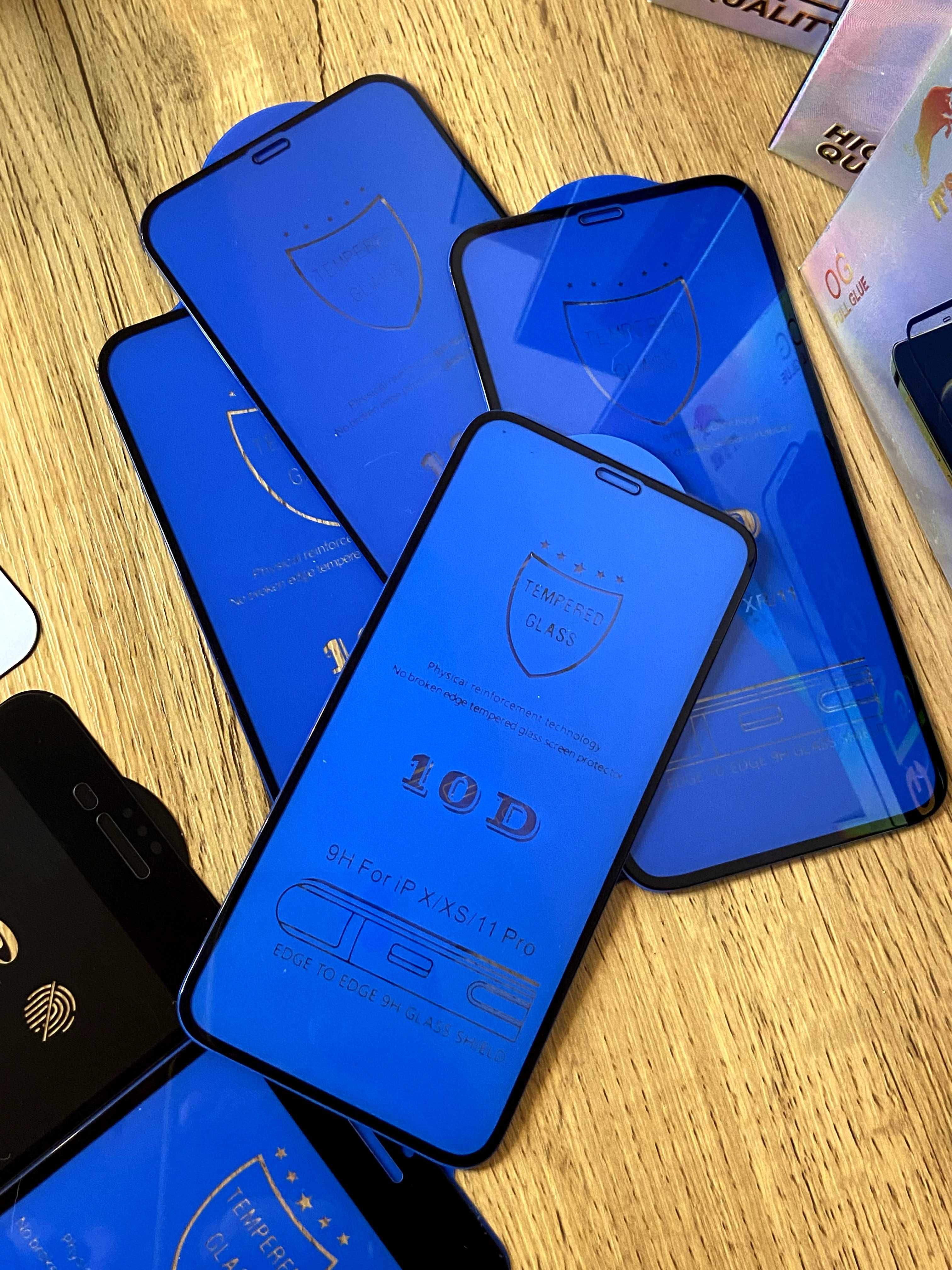 Защитное стекло iPhone 13/13 про 10D| Всі моделі | Захисне скло айфон