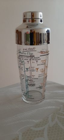 Shaker szklany do drinków