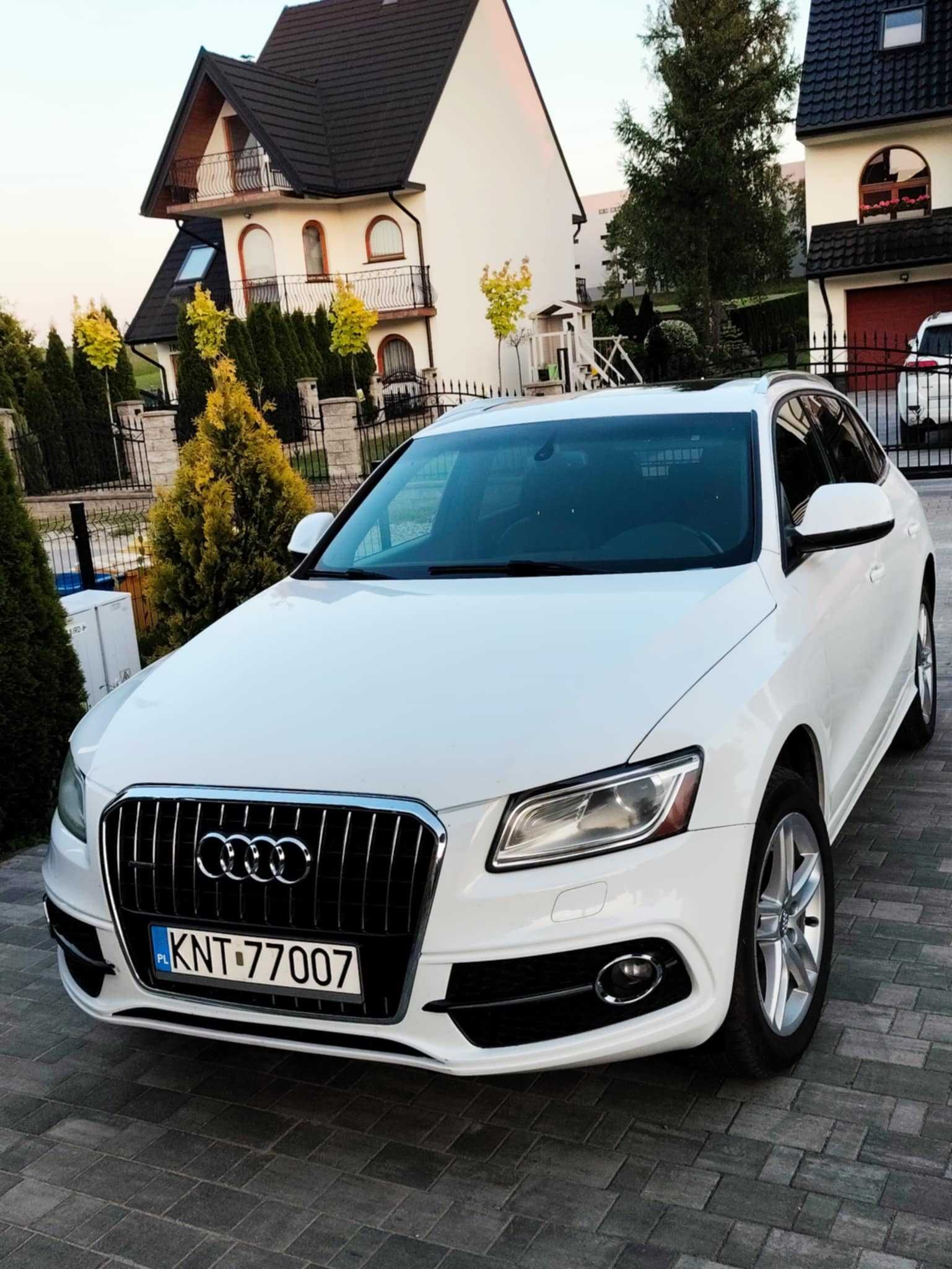 Audi Q5 3.0 TFSI quattro V6 272 KM Skóra Automat Biały