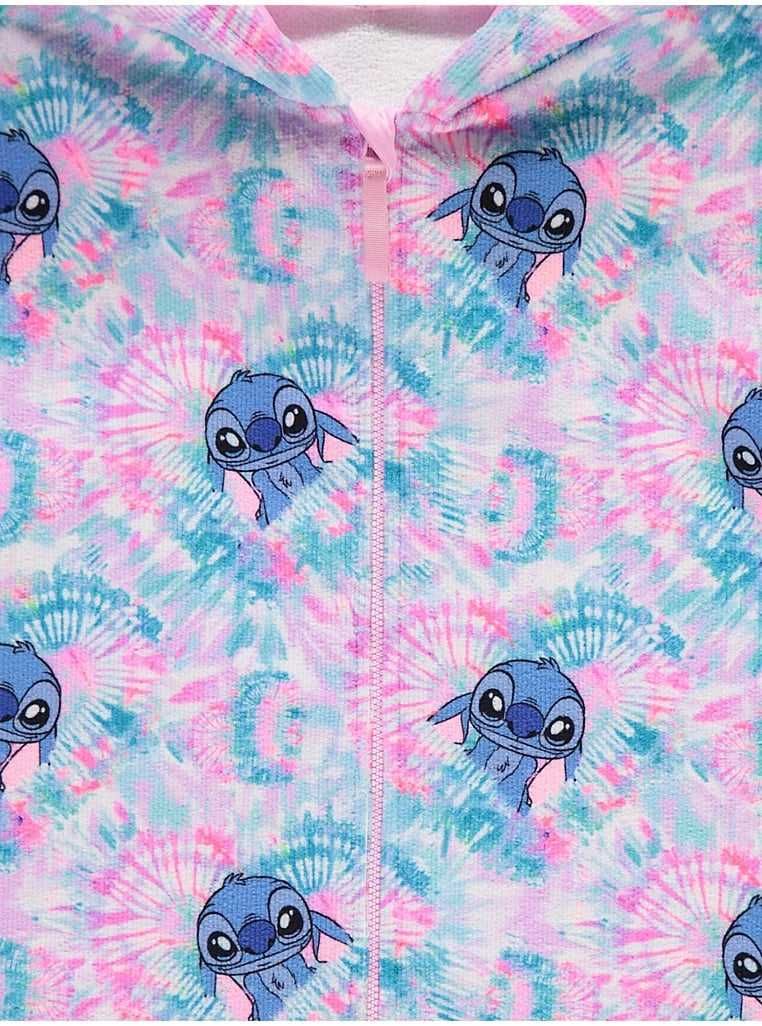 Ponczo plażowe kąpielowe ręcznik Stitch 8-9 lat / 128-134cm