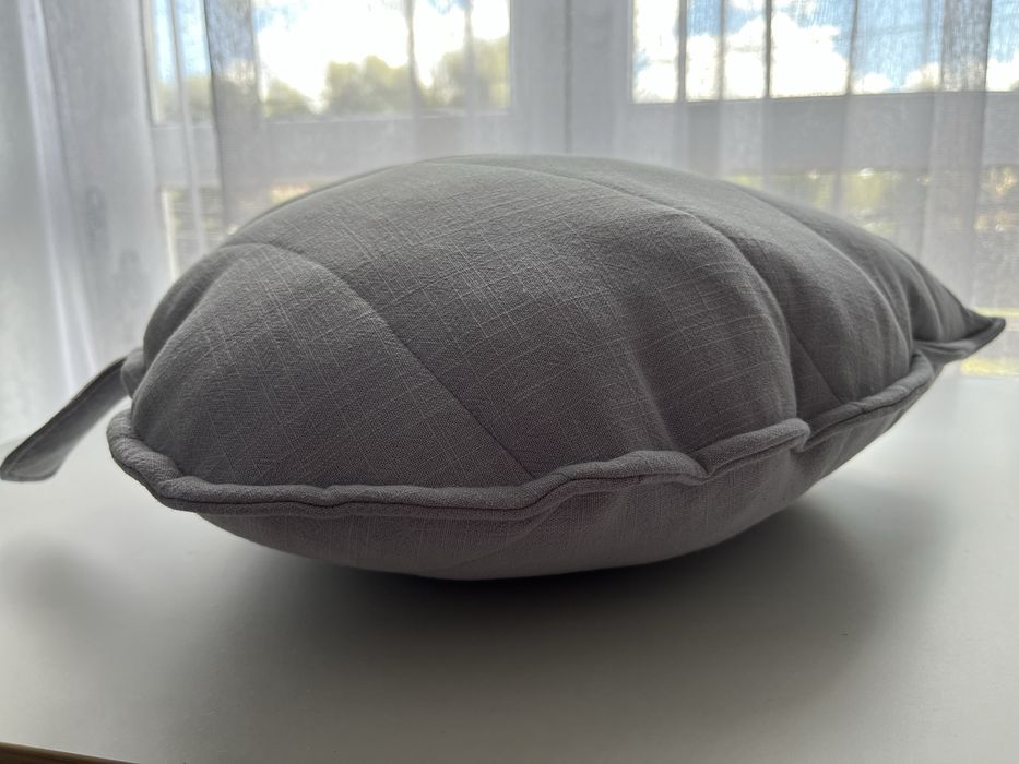 Poduszki lniane Liść