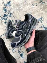 Кросівки чоловічі Asics Gel NYC Graphite Black чорні кросовки асікс