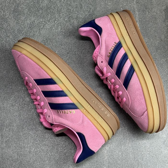 Шкіряні кросівки на платформі Adidas Gazelle H06122 ОРИГІНАЛ 100% 38 р