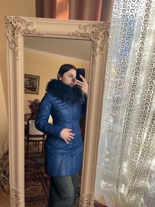 Зимова куртка довга