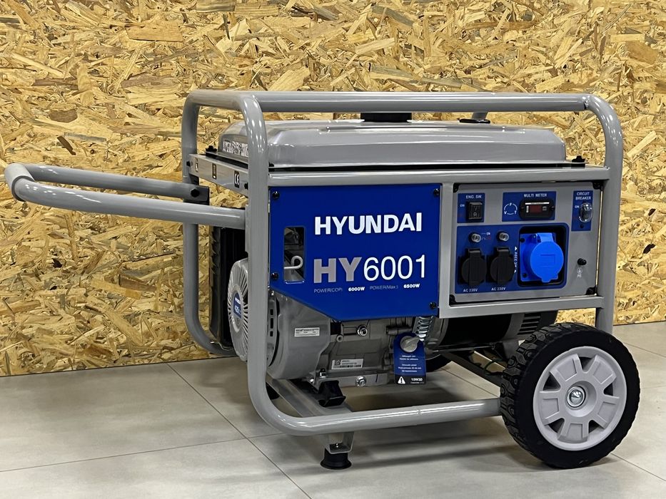Бензиновий генератор Hyundai HY 6001  6.5kW