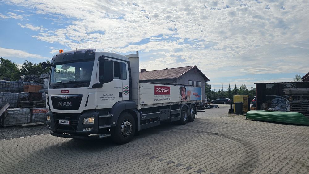 MAN TGS 26.400 6x2  HDSoś skrętna  Manual !!