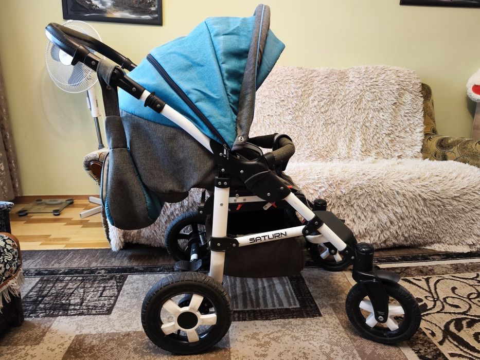 Універсальна дитяча коляска 2 в 1 victoria gold saturn