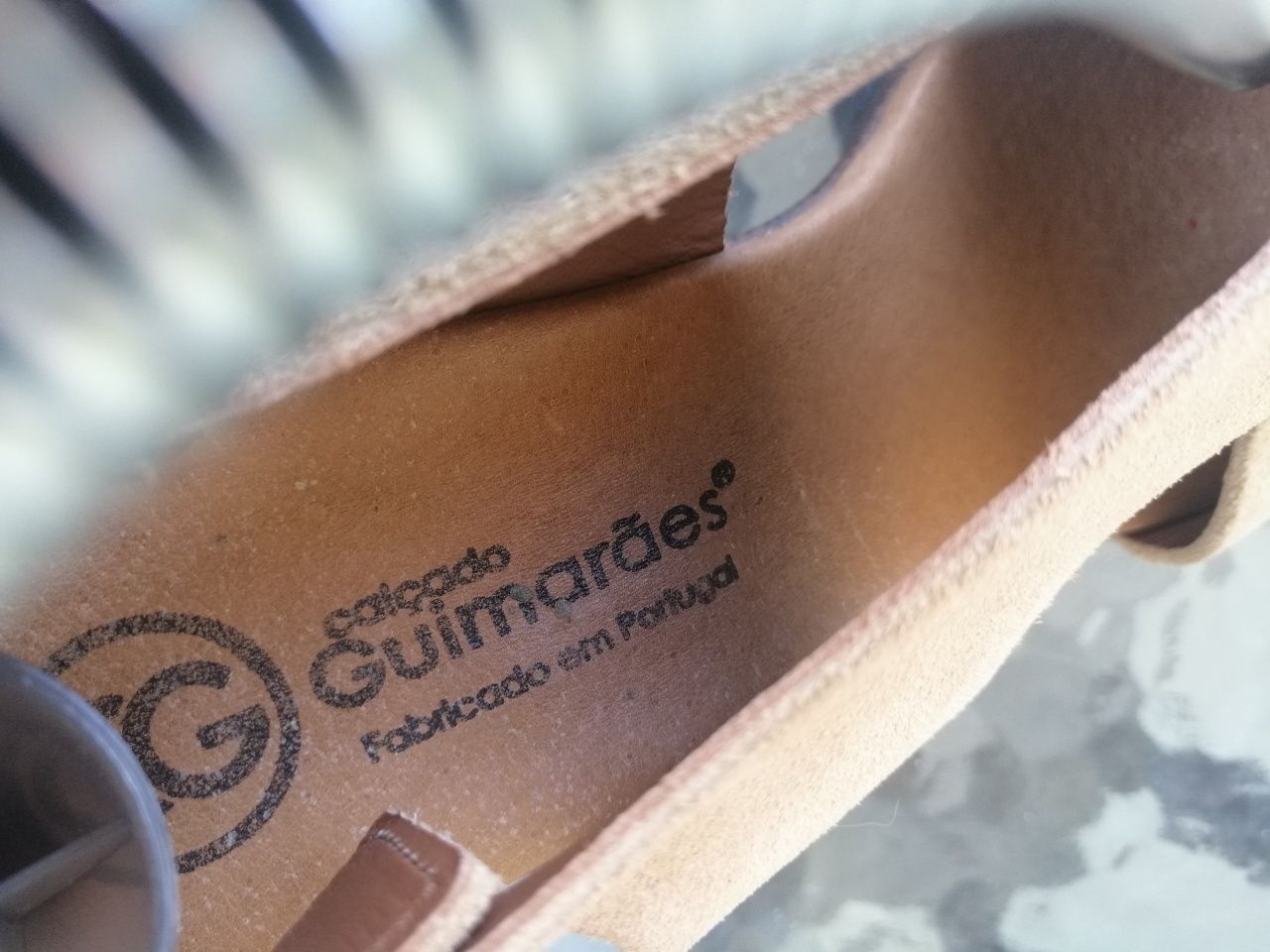Sandálias Calçado Guimarães em pele