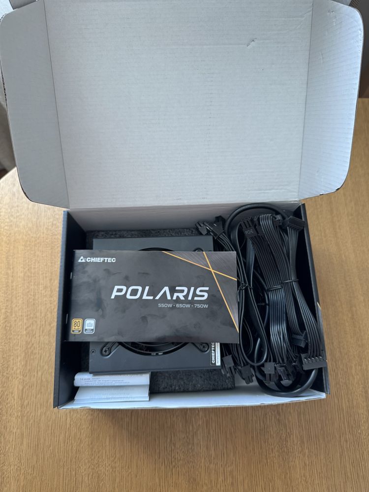 ОФІЦІЙНА ГАРАНТІЯ | Chieftec Polaris 750W 80+ Gold | Куплений 01.06.25