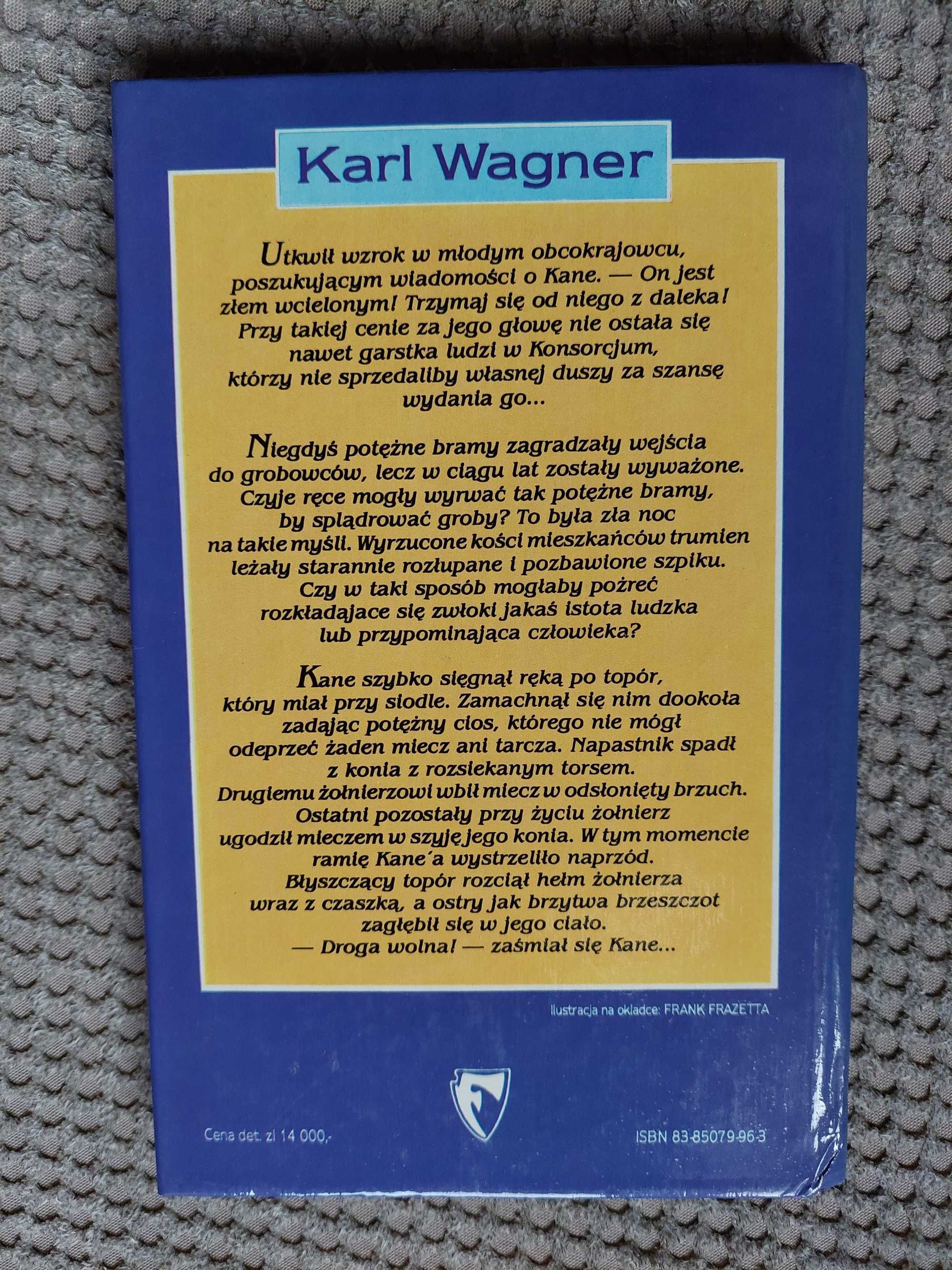 fantasy "Pajęczyna utkana z ciemności" Karl Wagner