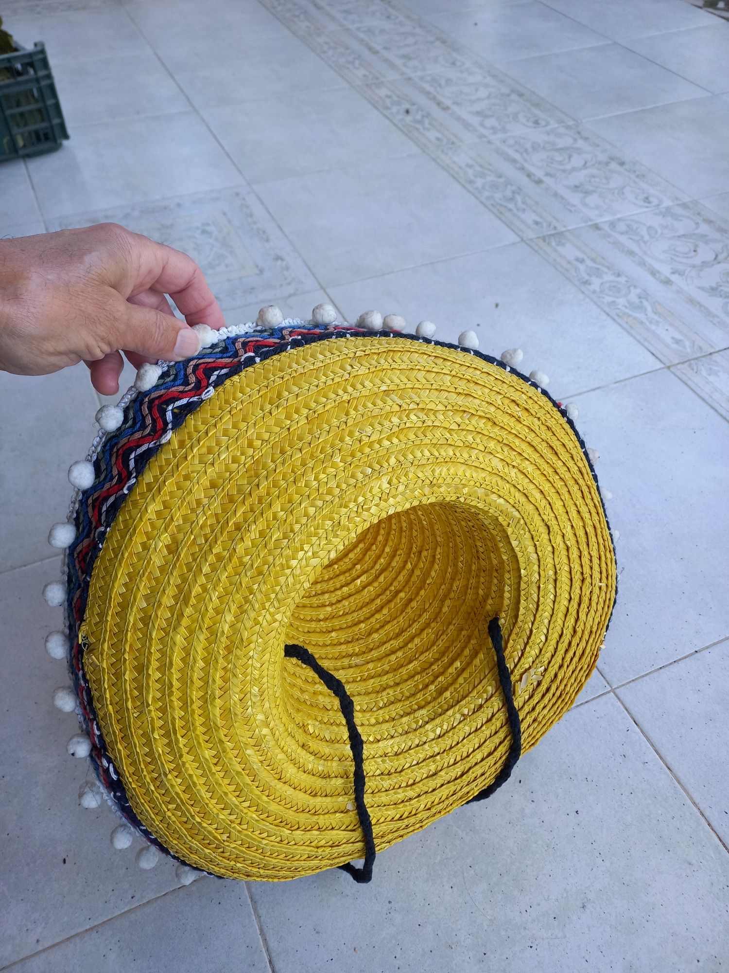 Chapéu de mexicano para criança