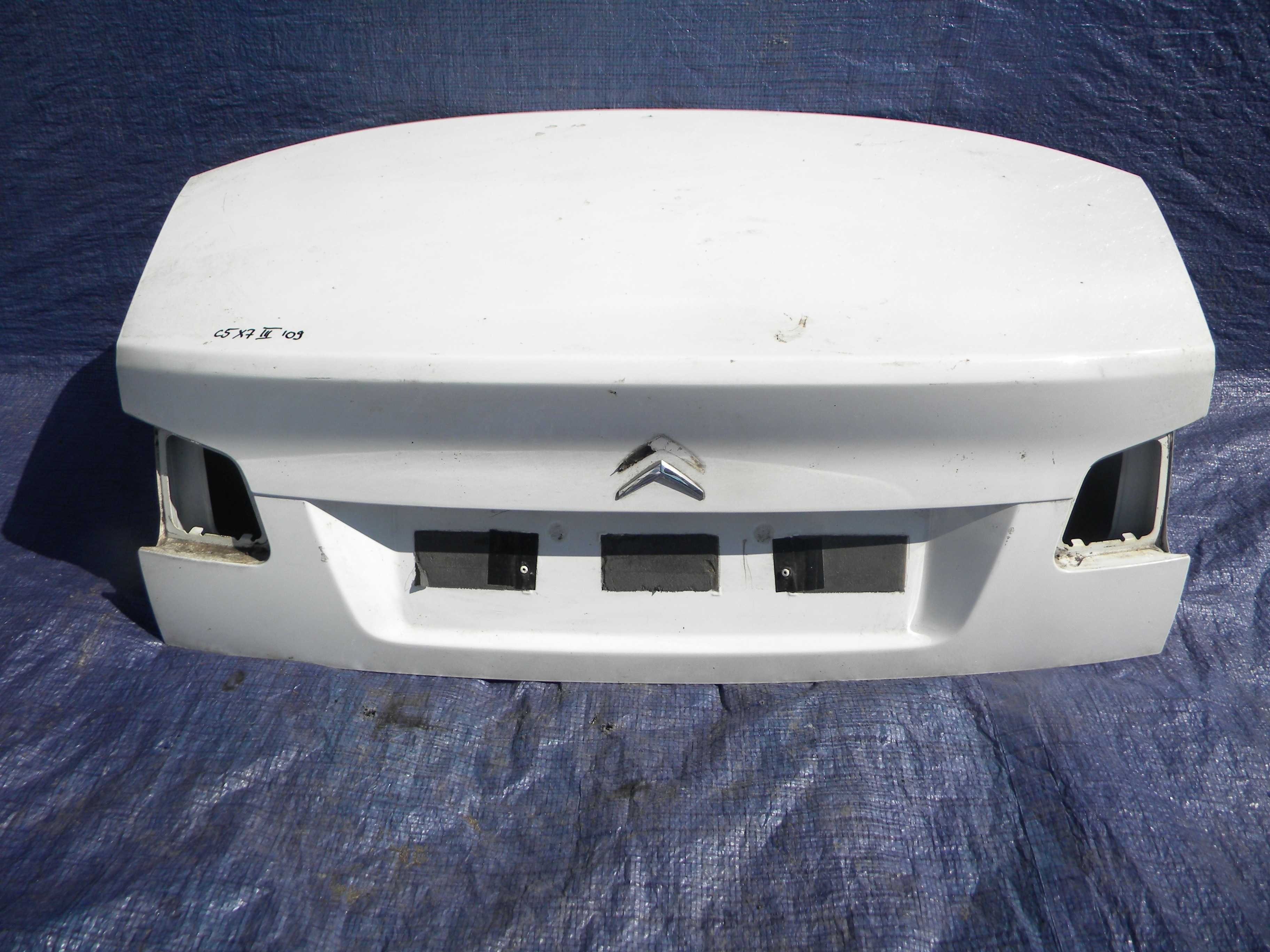 CITROEN C5 III X7 Sedan KLAPA TYŁ Oryginał Opolskie Części 2009 Rok