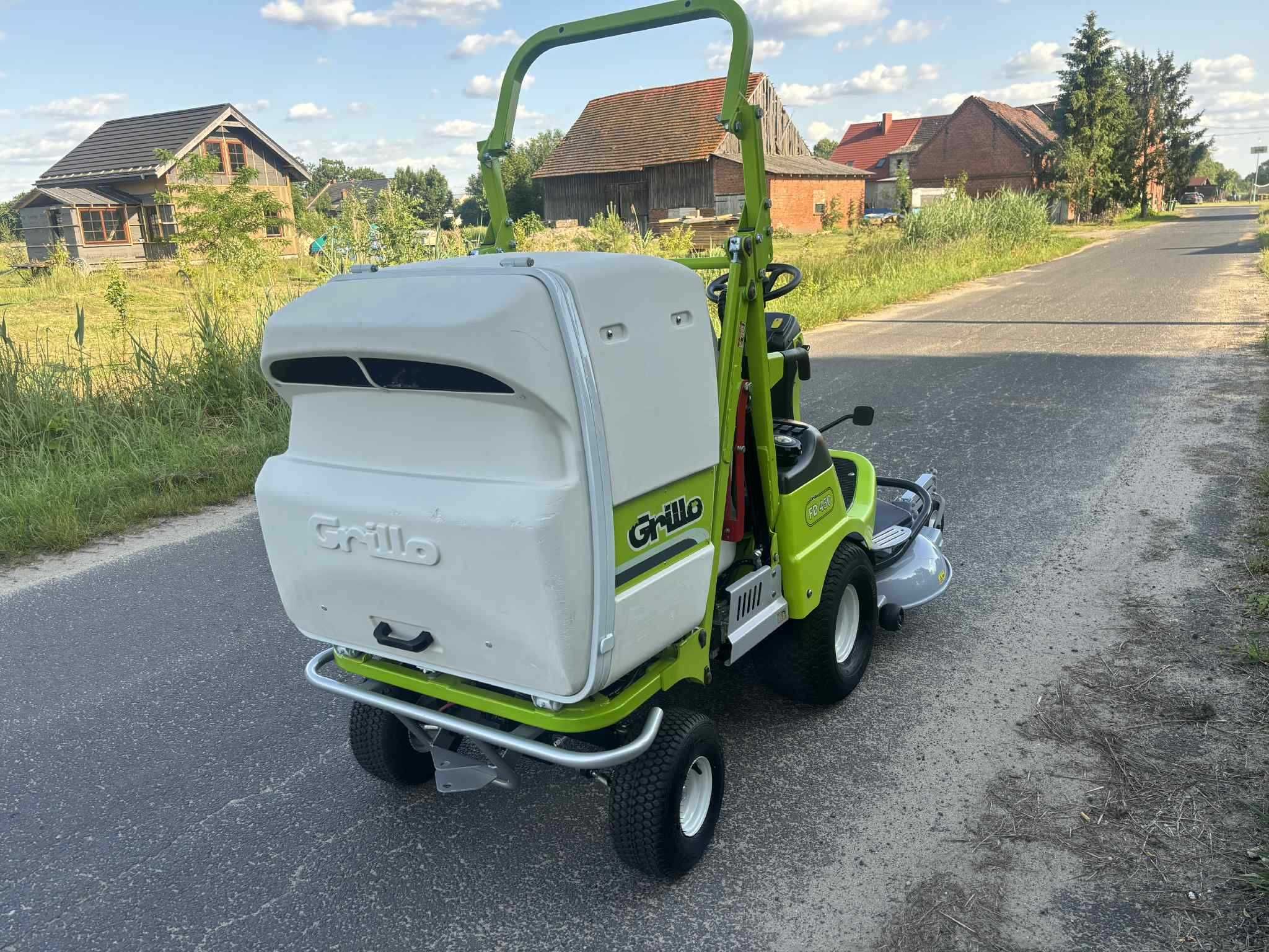 Traktorek Kosiarka grillo fd 450 idealna kosz kubota iseki john deere