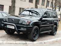 Lexus LX470 Black чёрный газ бензин автомат на пружинах
