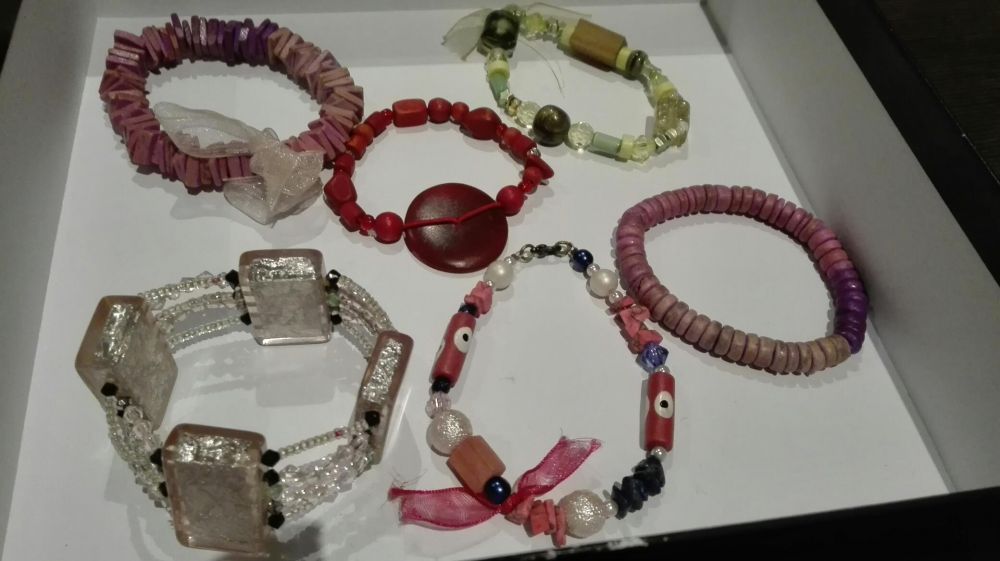 Conjunto de 6 pulseiras