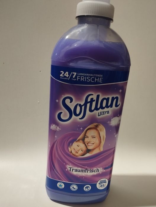 Płyn do płukania tkanin softlan 1 L 45 prań